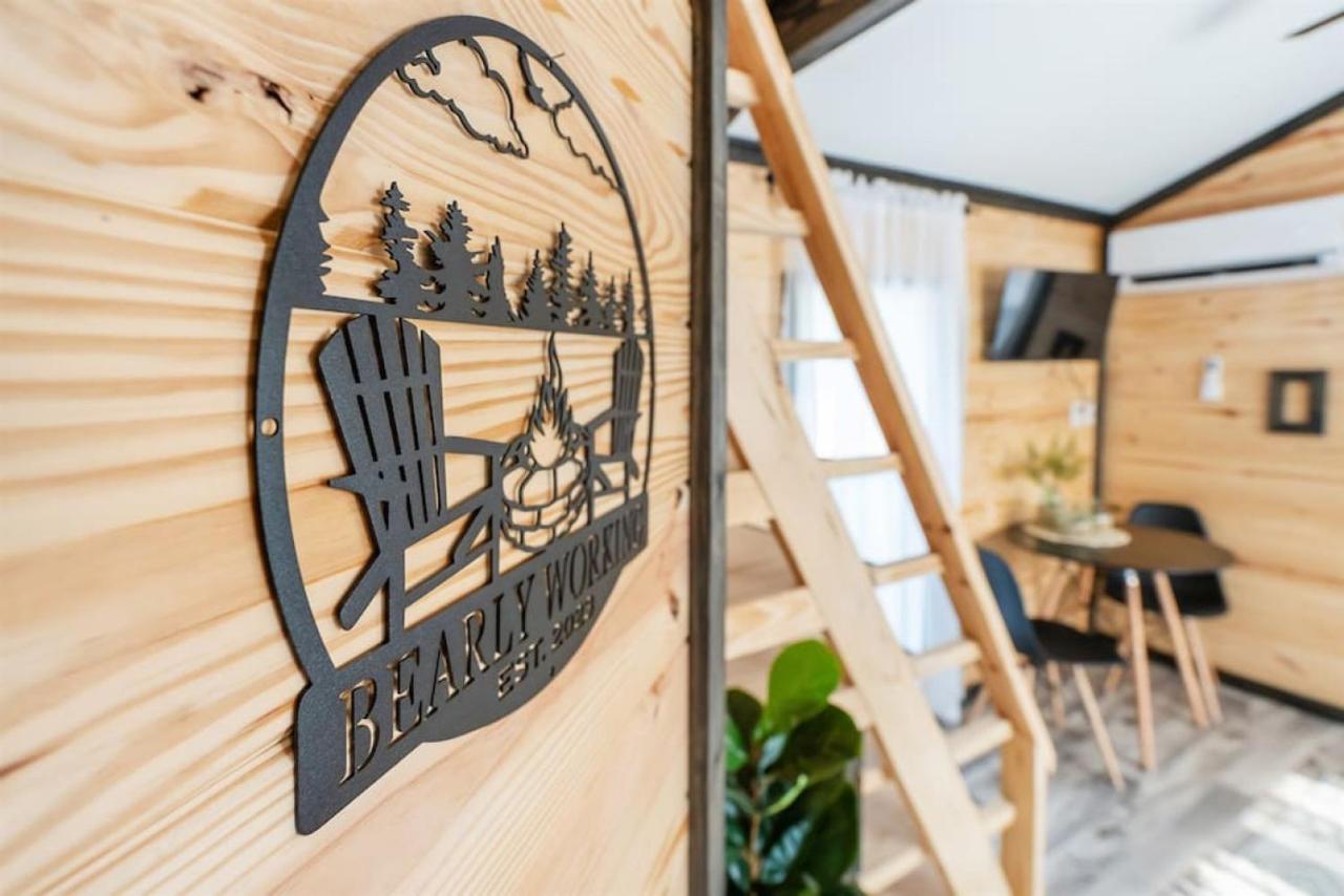3 Bearly Working Luxury Tiny House Firepit Mins To Lake 甘特斯维尔 外观 照片